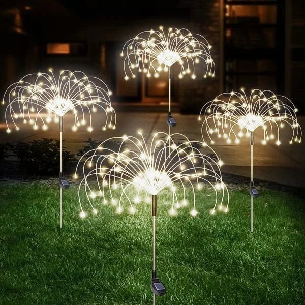 📢📢40% DE RÉDUCTION !! ⏰ | Lampe Solaire de Jardin Effet Pissenlit – Guirlande en Fil de Cuivre Étanche pour Pelouse, Allée et Terrasse