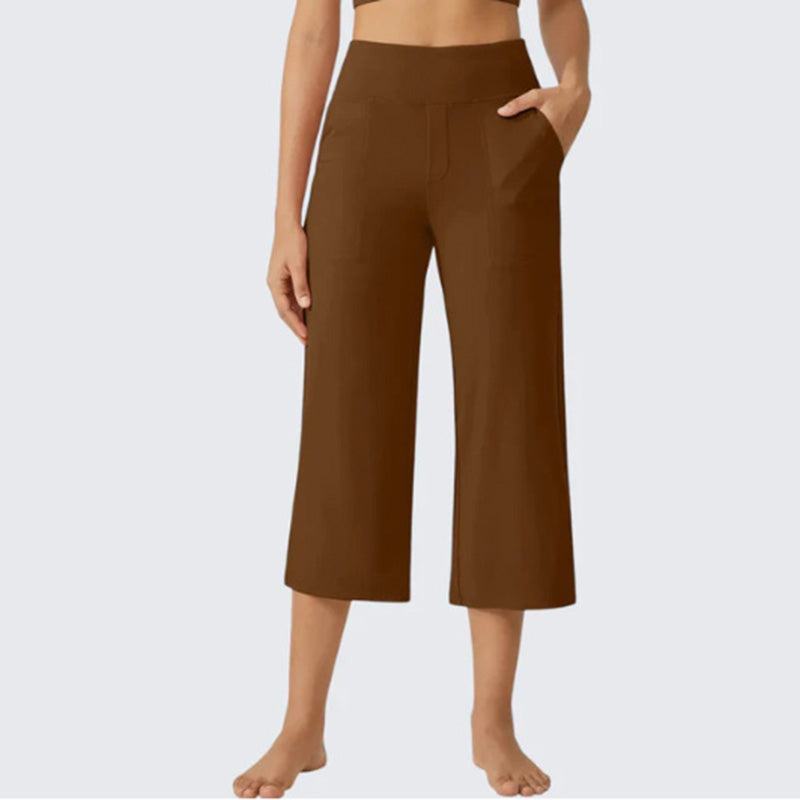 📢📢40% DE RÉDUCTION !! ⏰Pantalon Corsaire Large Décontracté Femme