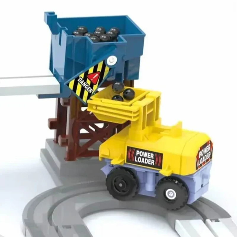 📢📢40% DE RÉDUCTION !! ⏰ Ensemble de train électrique interactif – Pistes modulaires & lumières – Parfait pour stimuler l’imagination des enfants – facile à assembler, compatible avec d’autres circuits 🎄✨