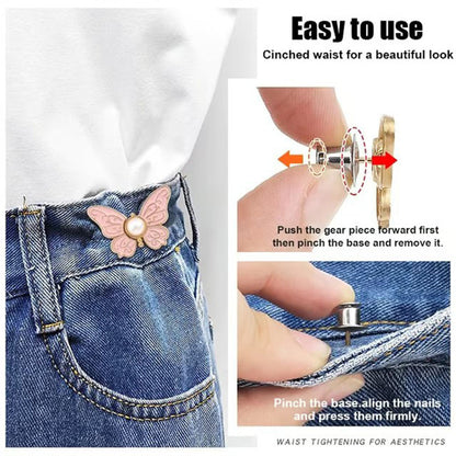 💃🌍 OFFRE LIMITÉE 50% DE RÉDUCTION! Taille Unique Ajustable – Boucle Nœud Réglable – Pour Affiner Instantanément Robe, Jupe ou Pantalon 🎀🔧