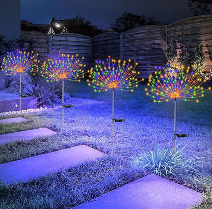 📢📢40% DE RÉDUCTION !! ⏰ | Lampe Solaire de Jardin Effet Pissenlit – Guirlande en Fil de Cuivre Étanche pour Pelouse, Allée et Terrasse