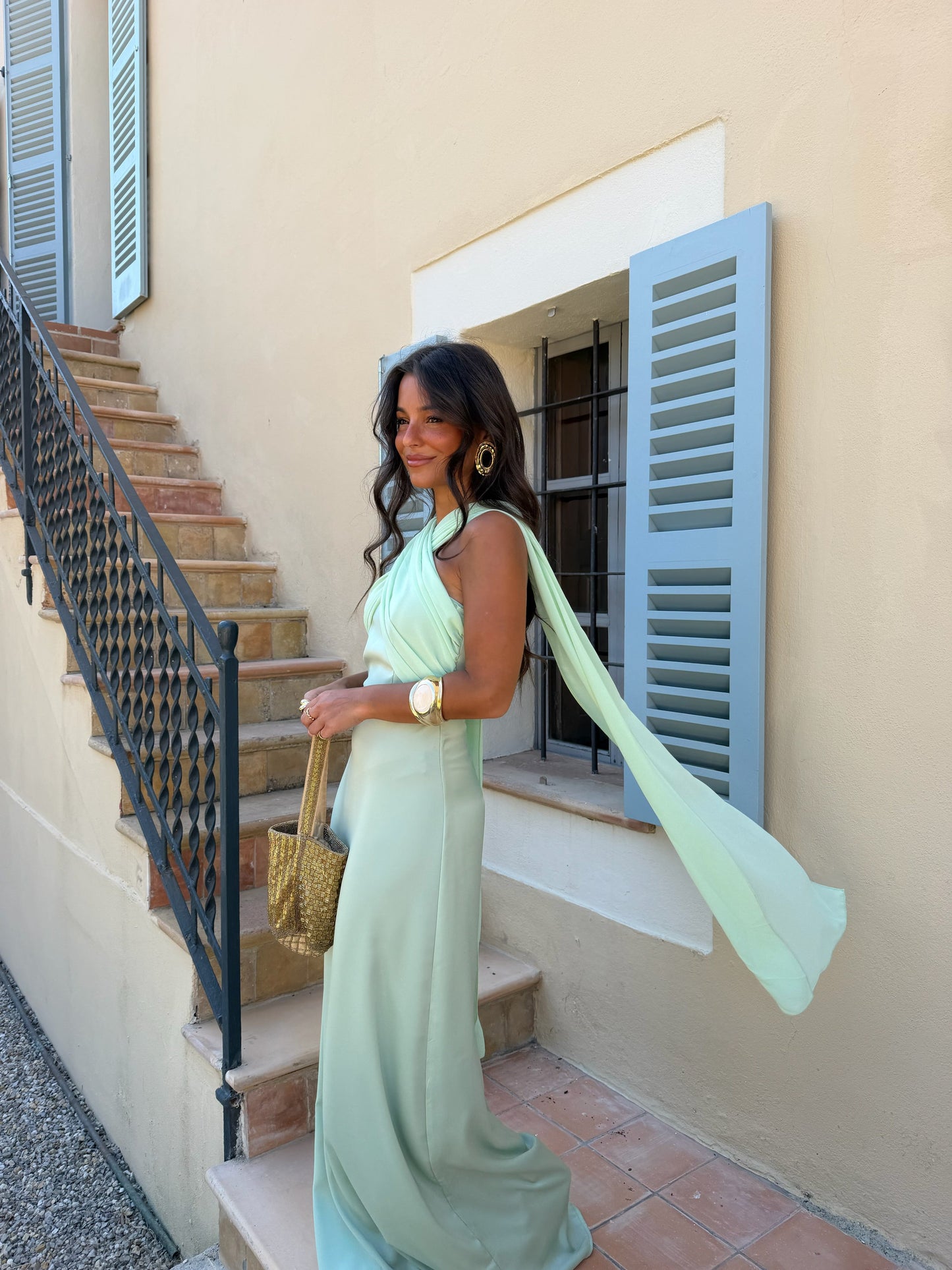 Vestido Triana Menta