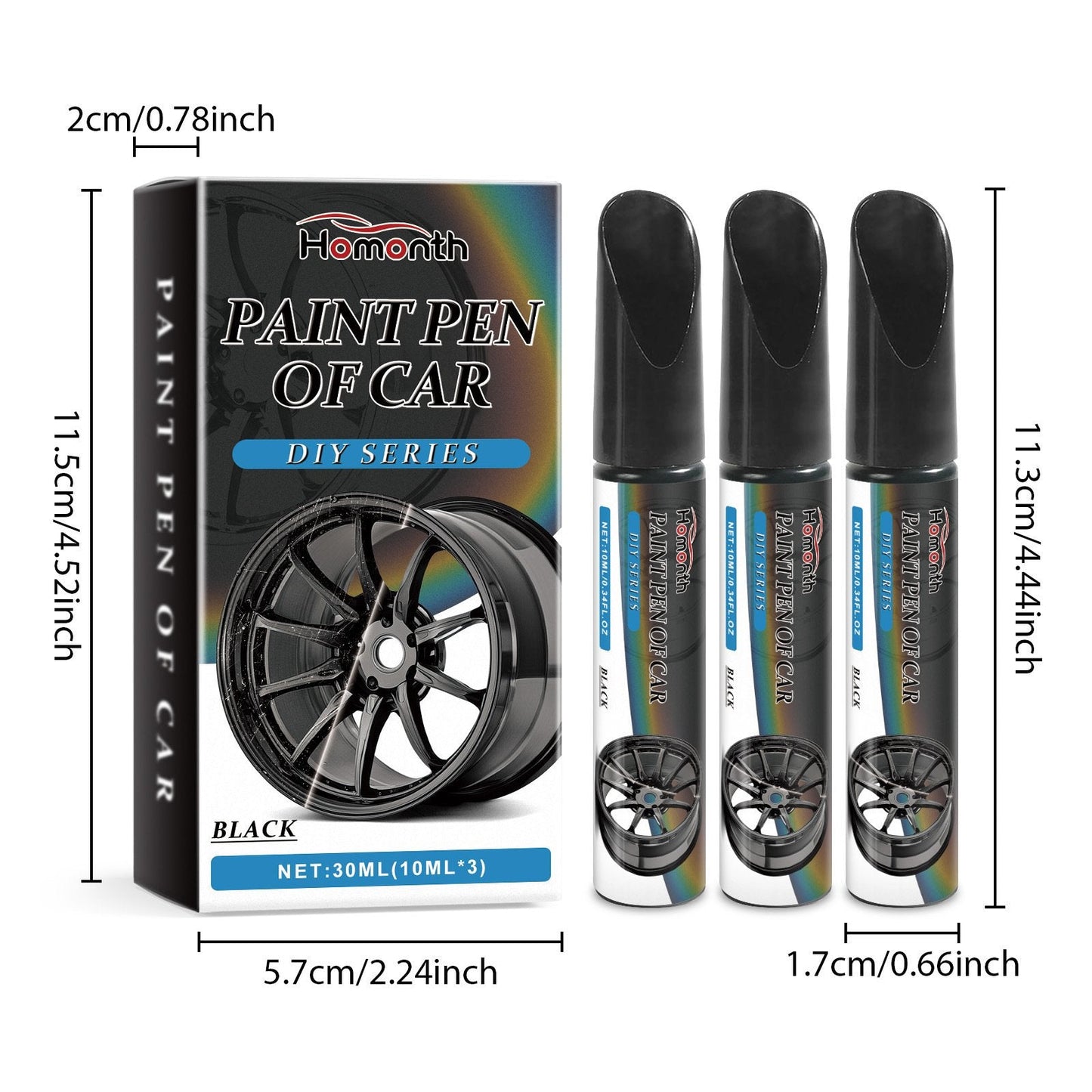 🎨 VENTE FLASH -50% ! Kit Stylo Réparation Jantes – Vernis + 3 x 10 ml pour Retouche Précise 🖌️🔘 【Offre Limitée】