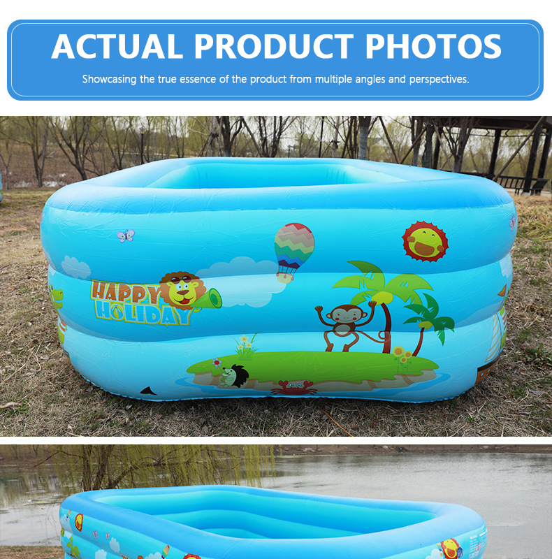 📢📢40% DE RÉDUCTION !! ⏰ Piscine Gonflable pour Enfants – PVC Robuste & Installation Facile – Parfaite pour s'amuser dans le jardin les jours de chaleur – Sûre et Colorée pour les Enfants 🌞✨