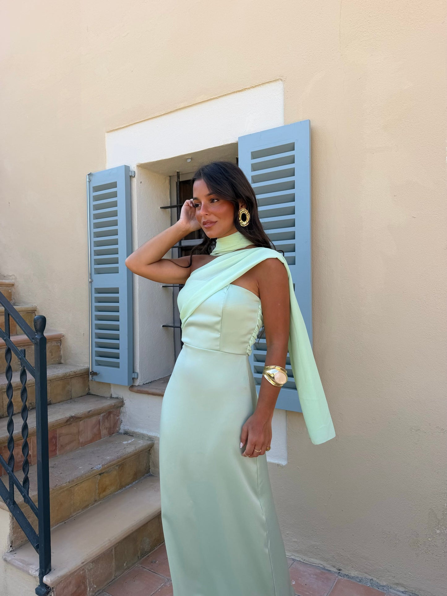 Vestido Triana Menta