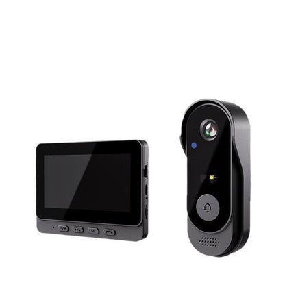 🔔 50% DE RÉDUCTION ! 📹 Caméra de Sonnette Sans Fil 1080P – Champ de Vision 170°, Écran 4,3 Pouces & Vision Nocturne IPX65 🏡