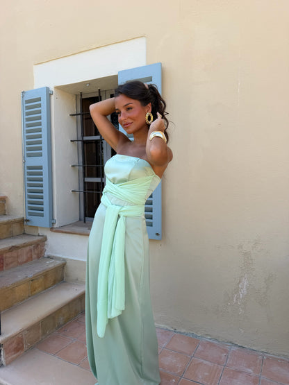 Vestido Triana Menta
