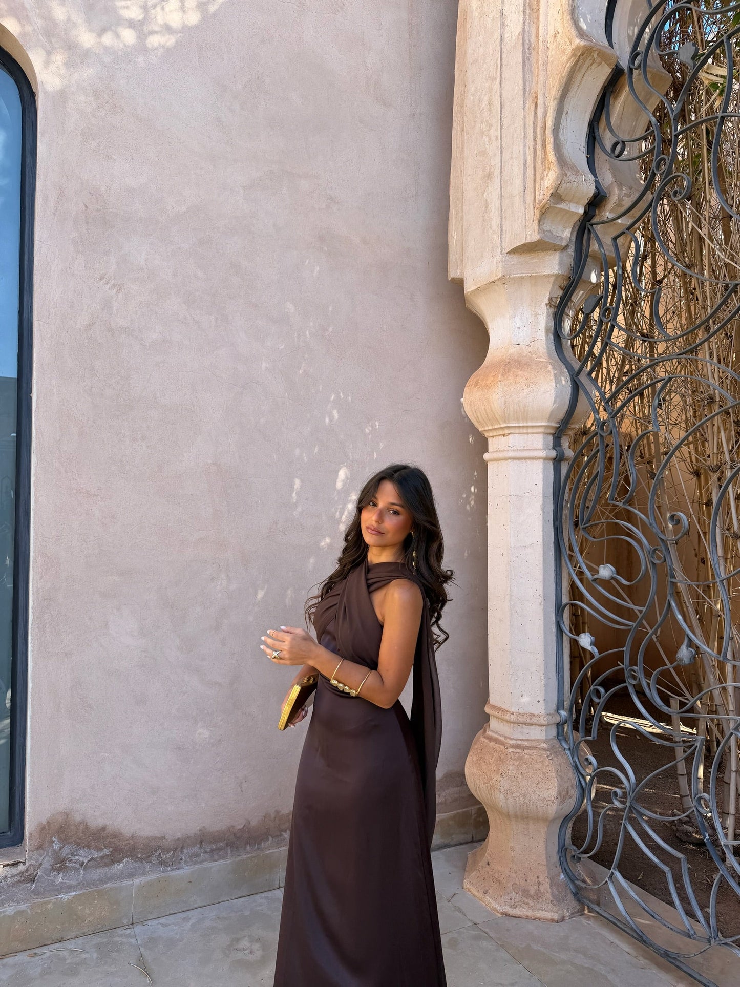 Vestido Triana Marrón