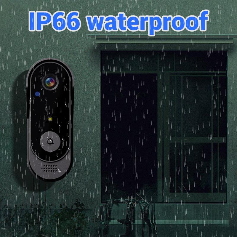 🔔 50% DE RÉDUCTION ! 📹 Caméra de Sonnette Sans Fil 1080P – Champ de Vision 170°, Écran 4,3 Pouces & Vision Nocturne IPX65 🏡