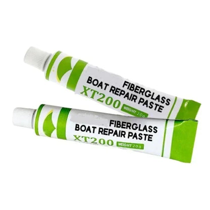 📢📢1 acheté 1 offert  !! ⏰ Pâte Réparation Bateau Fibre de Verre – Haute Adhérence, Facile à Poncer, Étanche ✨