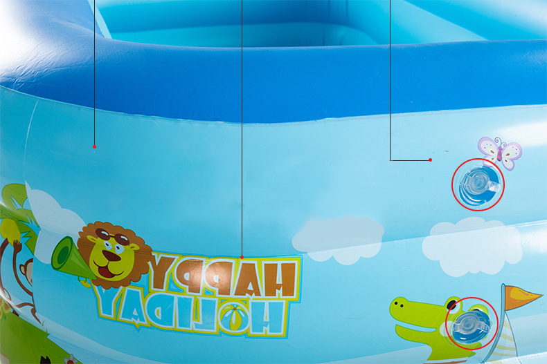 📢📢40% DE RÉDUCTION !! ⏰ Piscine Gonflable pour Enfants – PVC Robuste & Installation Facile – Parfaite pour s'amuser dans le jardin les jours de chaleur – Sûre et Colorée pour les Enfants 🌞✨