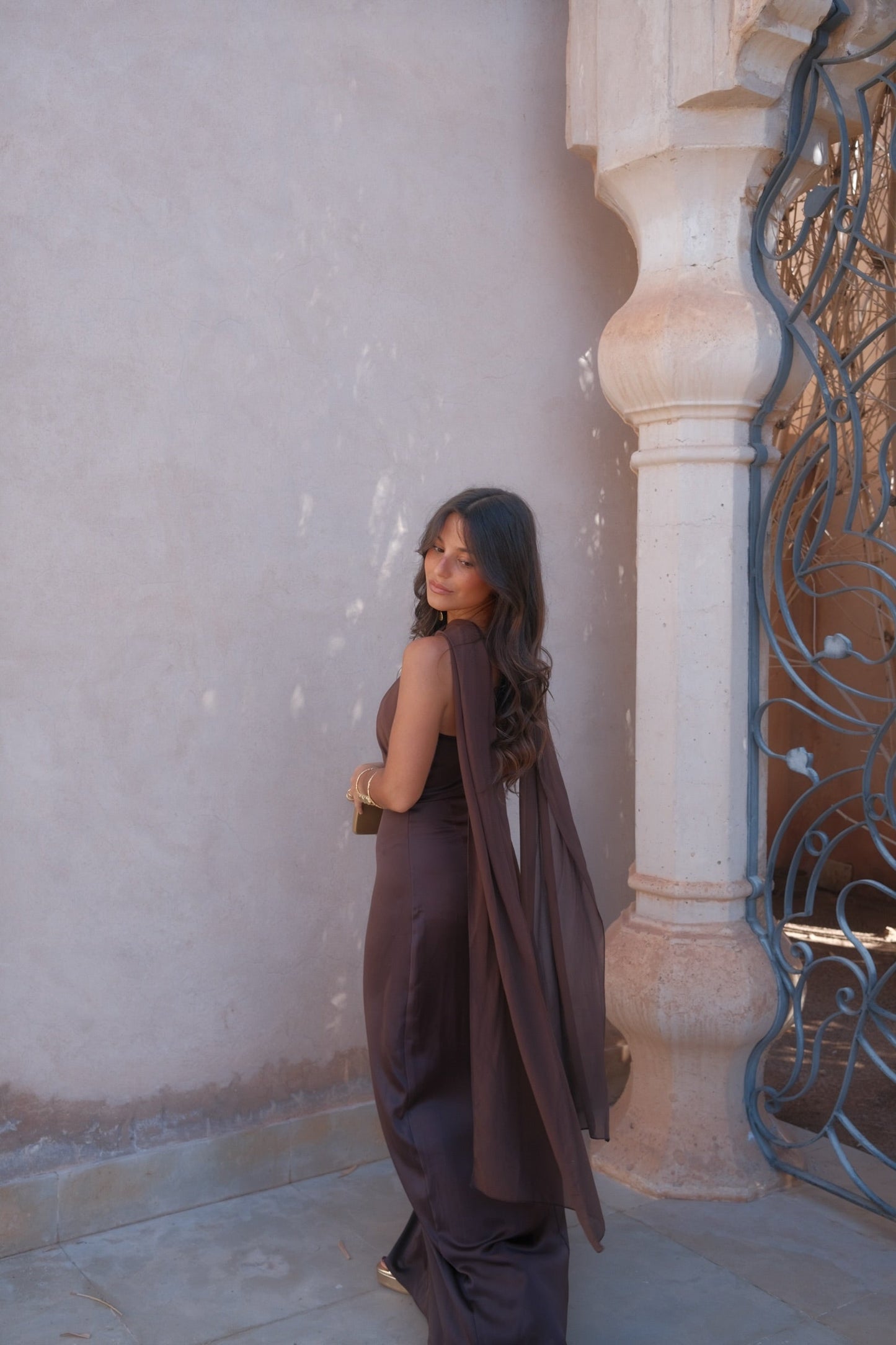 Vestido Triana Marrón