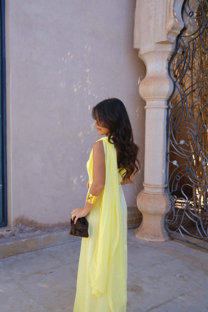 Vestido Triana Amarillo
