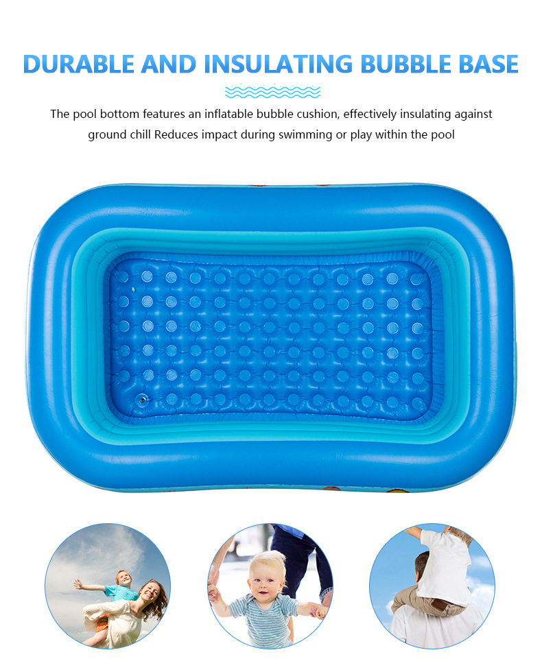 📢📢40% DE RÉDUCTION !! ⏰ Piscine Gonflable pour Enfants – PVC Robuste & Installation Facile – Parfaite pour s'amuser dans le jardin les jours de chaleur – Sûre et Colorée pour les Enfants 🌞✨
