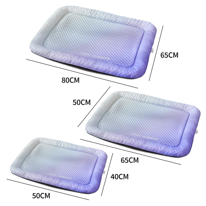 📢📢40 % DE RÉDUCTION !! ⏰Coussin rafraîchissant 3D pour chiens et chats – Nid doux en perles de gel, matelas à air pour été, tissu respirant, fraîcheur naturelle sans excès💤❄️
