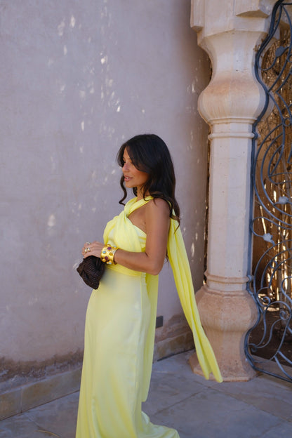 Vestido Triana Amarillo