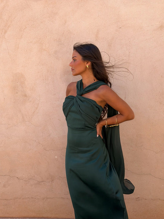 Vestido Triana Verde