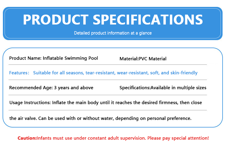 📢📢40% DE RÉDUCTION !! ⏰ Piscine Gonflable pour Enfants – PVC Robuste & Installation Facile – Parfaite pour s'amuser dans le jardin les jours de chaleur – Sûre et Colorée pour les Enfants 🌞✨