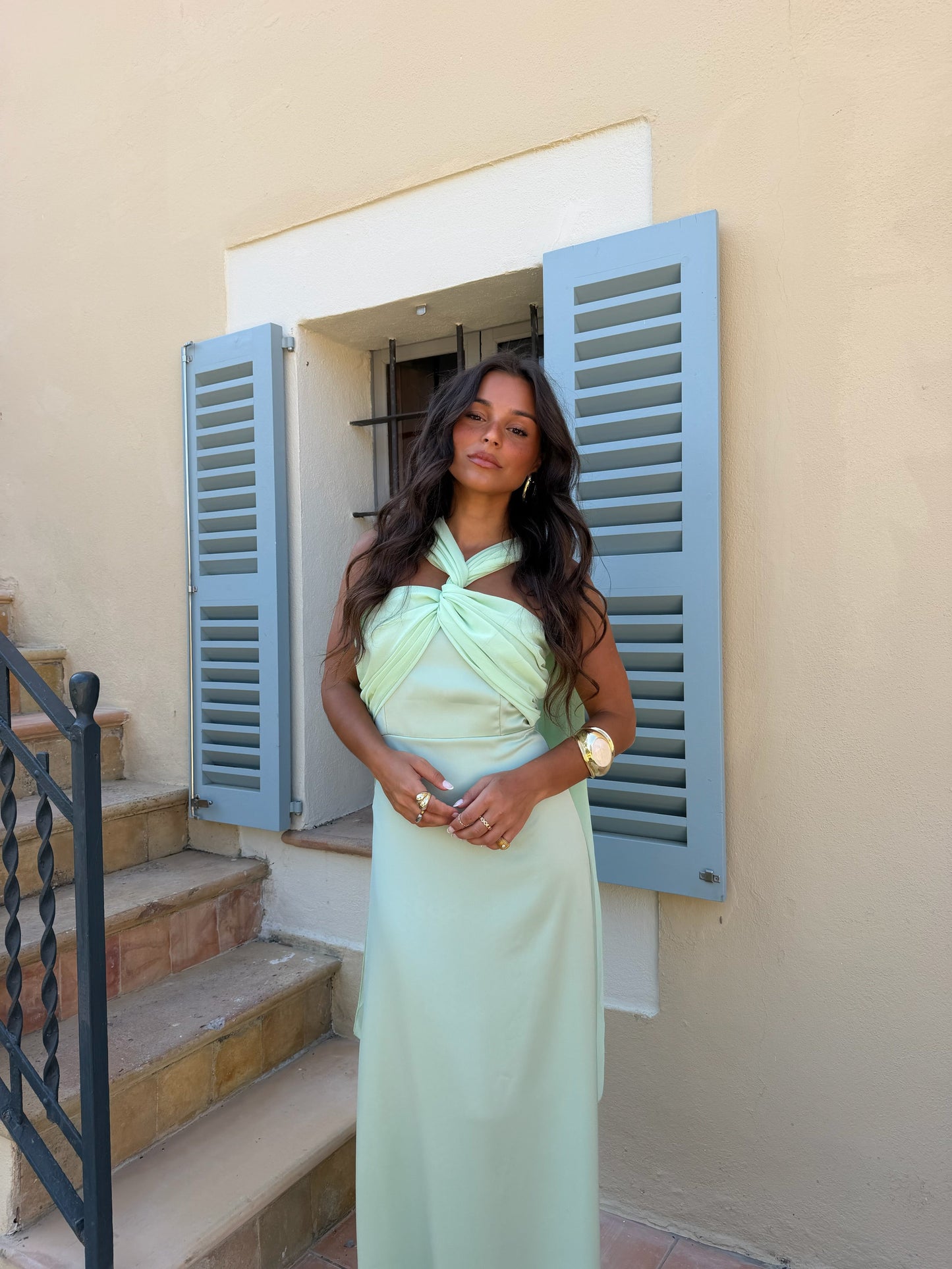 Vestido Triana Menta
