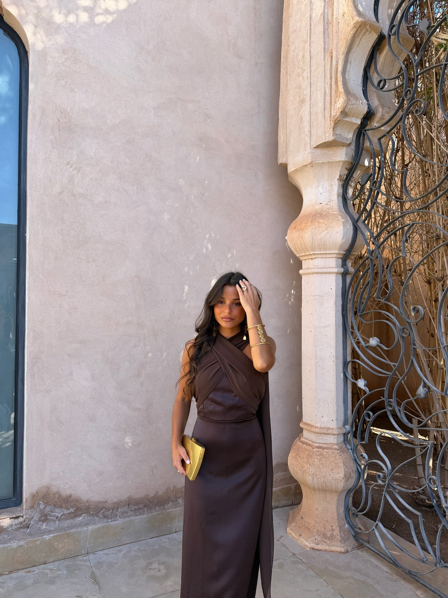 Vestido Triana Marrón