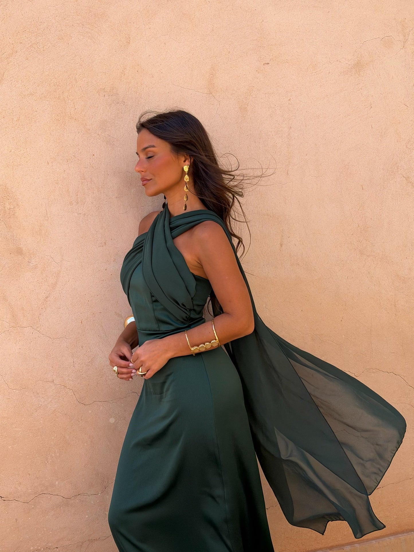 Vestido Triana Verde