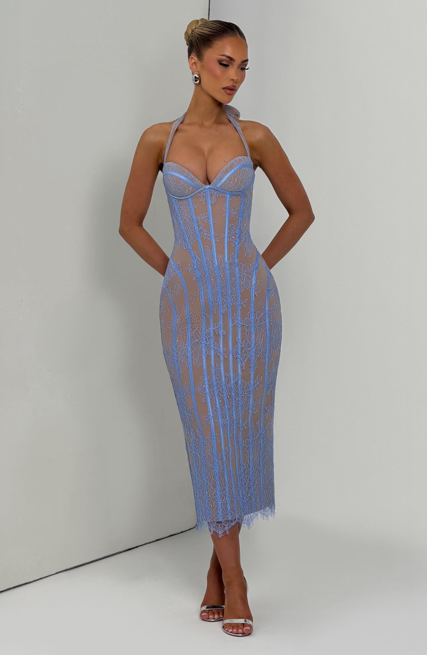 Vestido Rona Celeste