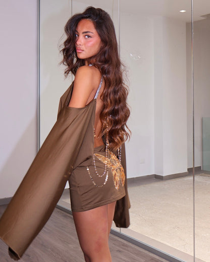 Vestido Martina manga larga