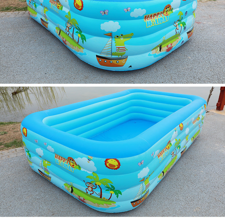 📢📢40% DE RÉDUCTION !! ⏰ Piscine Gonflable pour Enfants – PVC Robuste & Installation Facile – Parfaite pour s'amuser dans le jardin les jours de chaleur – Sûre et Colorée pour les Enfants 🌞✨