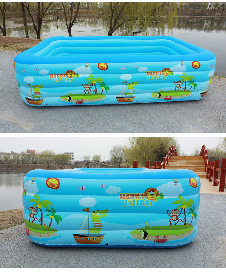 📢📢40% DE RÉDUCTION !! ⏰ Piscine Gonflable pour Enfants – PVC Robuste & Installation Facile – Parfaite pour s'amuser dans le jardin les jours de chaleur – Sûre et Colorée pour les Enfants 🌞✨