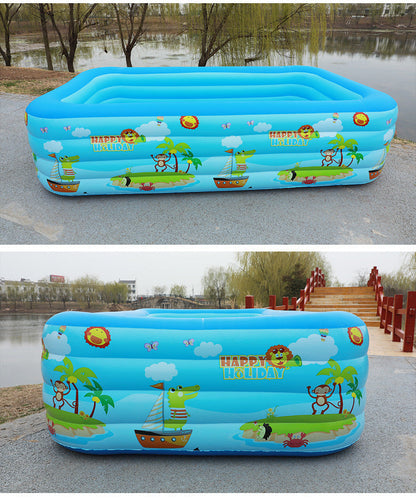 📢📢40% DE RÉDUCTION !! ⏰ Piscine Gonflable pour Enfants – PVC Robuste & Installation Facile – Parfaite pour s'amuser dans le jardin les jours de chaleur – Sûre et Colorée pour les Enfants 🌞✨