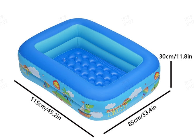 📢📢40% DE RÉDUCTION !! ⏰ Piscine Gonflable pour Enfants – PVC Robuste & Installation Facile – Parfaite pour s'amuser dans le jardin les jours de chaleur – Sûre et Colorée pour les Enfants 🌞✨
