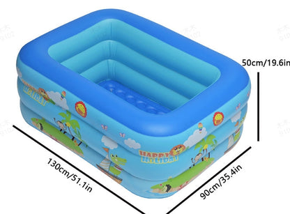 📢📢40% DE RÉDUCTION !! ⏰ Piscine Gonflable pour Enfants – PVC Robuste & Installation Facile – Parfaite pour s'amuser dans le jardin les jours de chaleur – Sûre et Colorée pour les Enfants 🌞✨