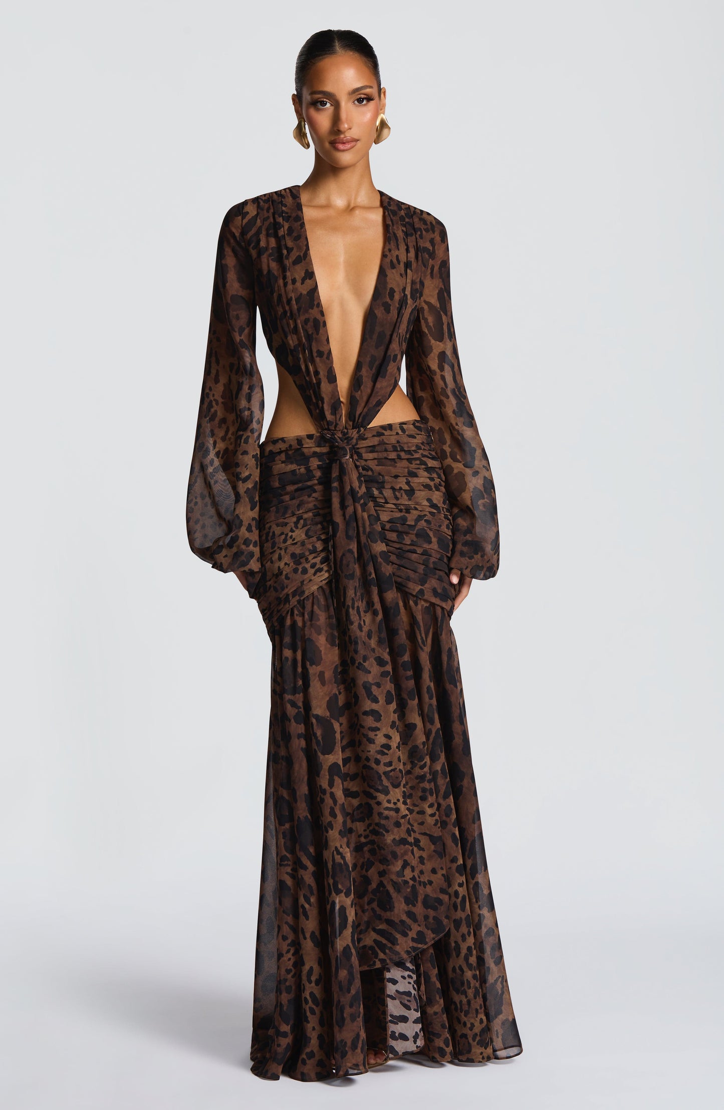 Vestido Adriana - Leopardo