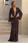Vestido Adriana - Leopardo