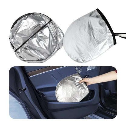 📢📢40% DE RÉDUCTION !! ⏰ Pare-Soleil Pliable pour Pare-Brise – Protection UV, Inclut Cache-Volant, Pochette Offerte ☀️