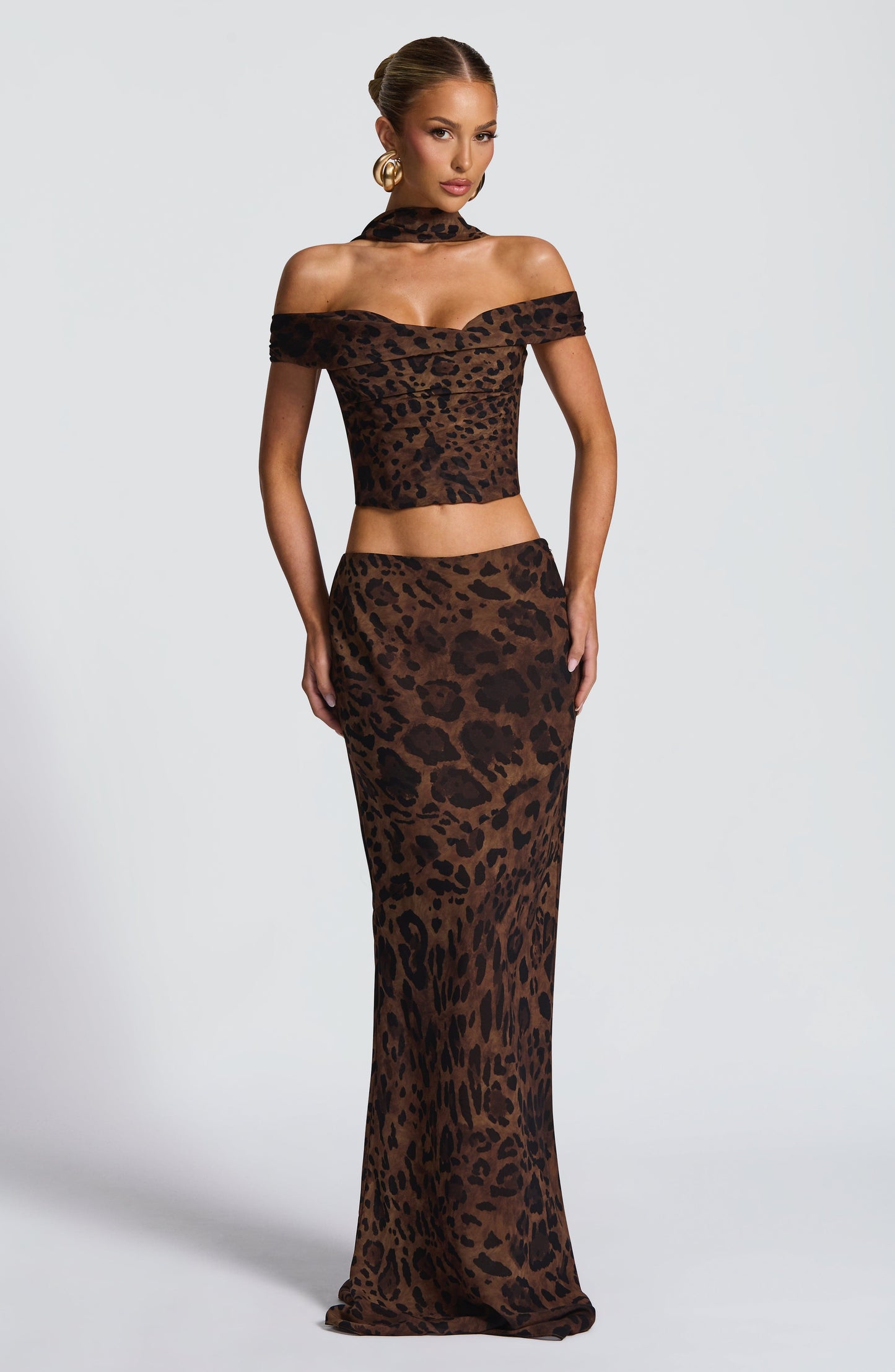 Falda Larga Chiara - Leopardo