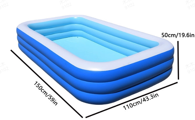 📢📢40% DE RÉDUCTION !! ⏰ Piscine Gonflable pour Enfants – PVC Robuste & Installation Facile – Parfaite pour s'amuser dans le jardin les jours de chaleur – Sûre et Colorée pour les Enfants 🌞✨