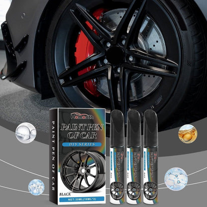 🎨 VENTE FLASH -50% ! Kit Stylo Réparation Jantes – Vernis + 3 x 10 ml pour Retouche Précise 🖌️🔘 【Offre Limitée】
