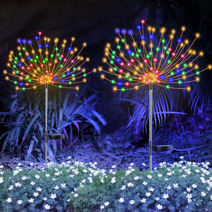 📢📢40% DE RÉDUCTION !! ⏰ | Lampe Solaire de Jardin Effet Pissenlit – Guirlande en Fil de Cuivre Étanche pour Pelouse, Allée et Terrasse