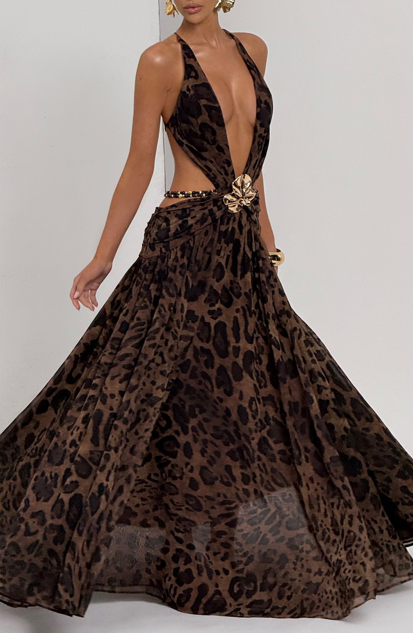 Vestido Indiana - Leopardo