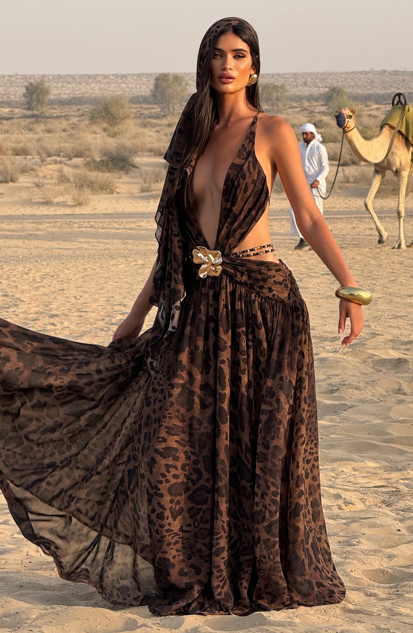Vestido Indiana - Leopardo
