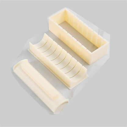 📢📢40% DE RÉDUCTION !! ⏰ Kit à Sushi 5-en-1 – HIPS – Moules Multifonctions & Facile à Nettoyer for Maison