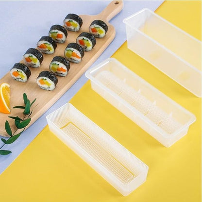 📢📢40% DE RÉDUCTION !! ⏰ Kit à Sushi 5-en-1 – HIPS – Moules Multifonctions & Facile à Nettoyer for Maison