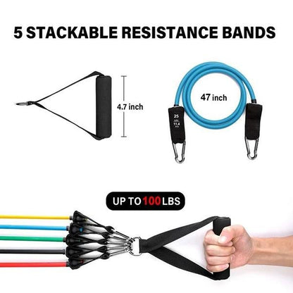 💪📢📢 Jusqu'à 50 % de réduction !! ✨🏅🏅12PCS Bandes de résistance