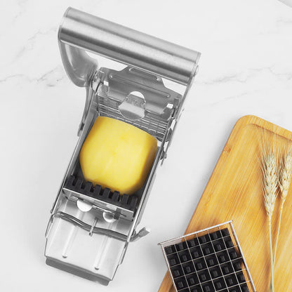 📢📢40% DE RÉDUCTION !! ⏰Trancheuse à Pommes de Terre & Concombres – Inox – 4 Ventouses & Lame Pro for Cuisine