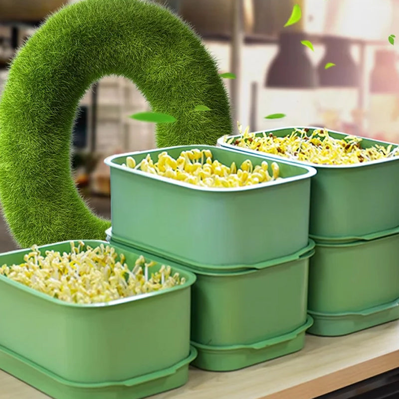 🌱 50 % DE RÉDUCTION MAINTENANT ! 🏡 Évier à Haricots Empilable - Caisse de Culture Modulable pour Jardin Intérieur/Extérieur