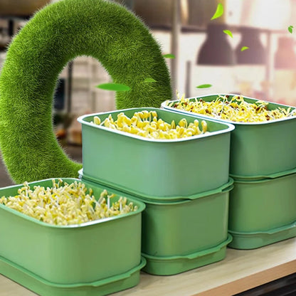 🌱 50 % DE RÉDUCTION MAINTENANT ! 🏡 Évier à Haricots Empilable - Caisse de Culture Modulable pour Jardin Intérieur/Extérieur