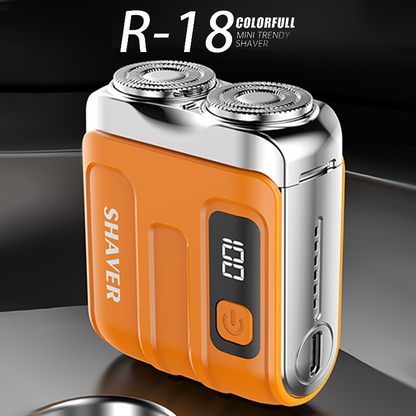 🪒 PROMO LIMITÉE 50% DE RÉDUCTION ! ⚡ Mini Rasoir Électrique Portable Homme – Détection AI, Tête Magnétique, Charge Rapide 🧔