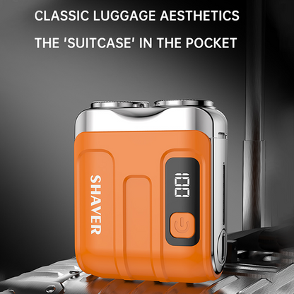 🪒 PROMO LIMITÉE 50% DE RÉDUCTION ! ⚡ Mini Rasoir Électrique Portable Homme – Détection AI, Tête Magnétique, Charge Rapide 🧔