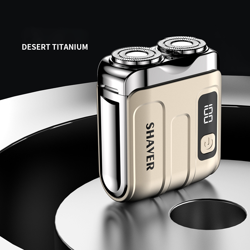 🪒 PROMO LIMITÉE 50% DE RÉDUCTION ! ⚡ Mini Rasoir Électrique Portable Homme – Détection AI, Tête Magnétique, Charge Rapide 🧔